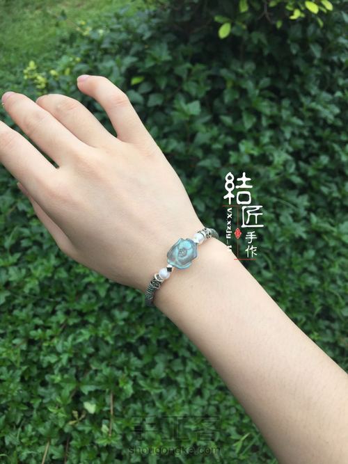 小清新名媛风手链 第54步