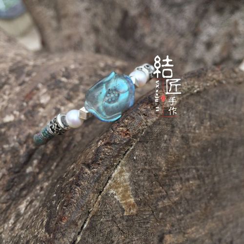 小清新名媛风手链 第56步