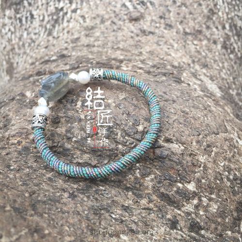 小清新名媛风手链 第57步