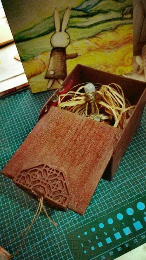 【还珠】木制储物小盒 第16步