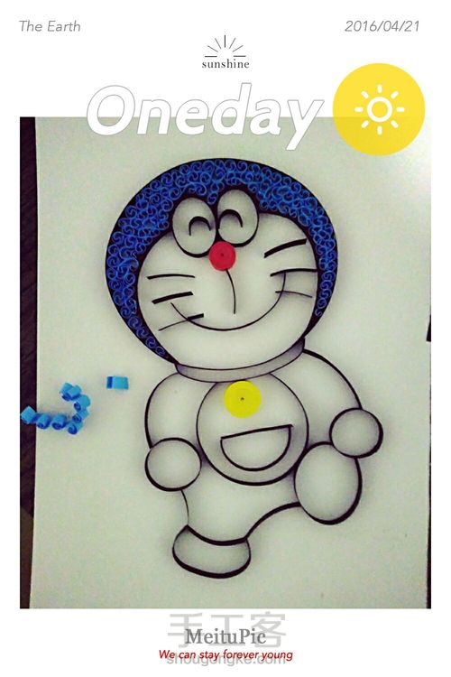 可爱的小哆啦 第6步