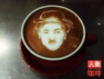 肖像拿铁咖啡制作分享