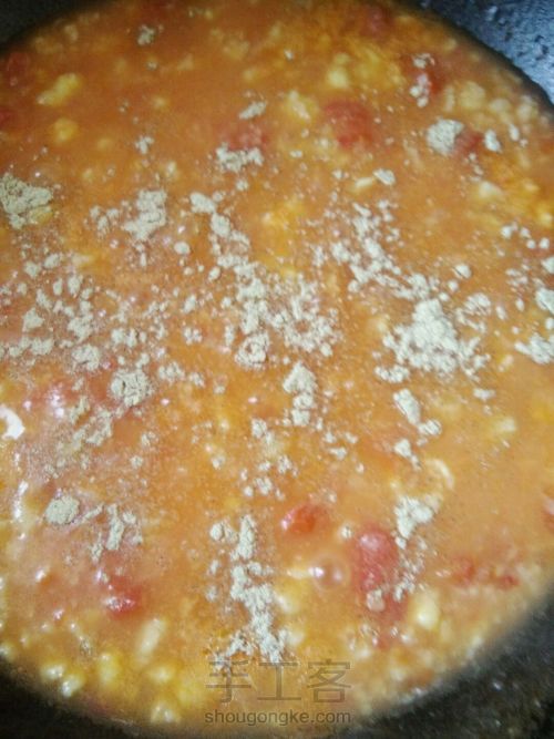 西红柿疙瘩汤 第7步