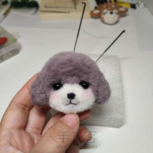 狗狗胸针 第12步