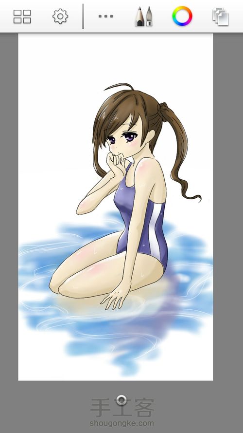 泳装少女 第5步