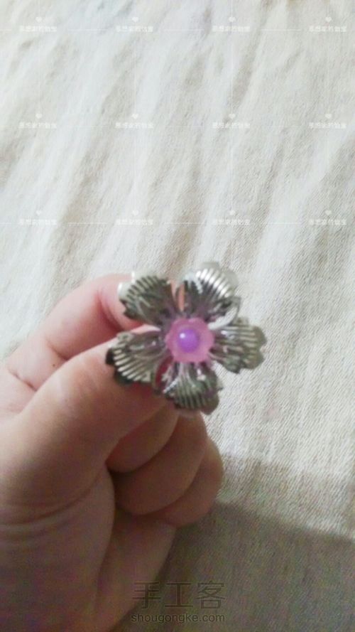 仿【蝶恋花叶】古风流苏步摇簪 第12步