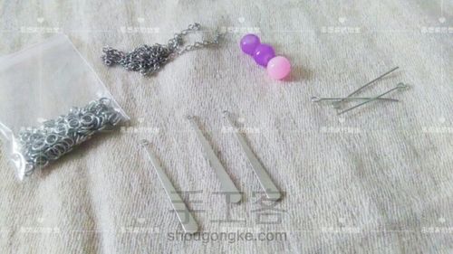 仿【蝶恋花叶】古风流苏步摇簪 第19步