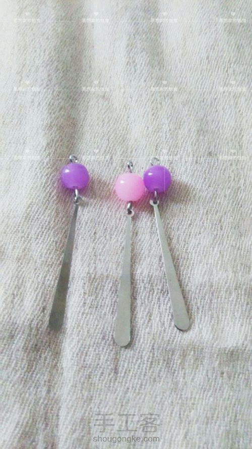 仿【蝶恋花叶】古风流苏步摇簪 第21步