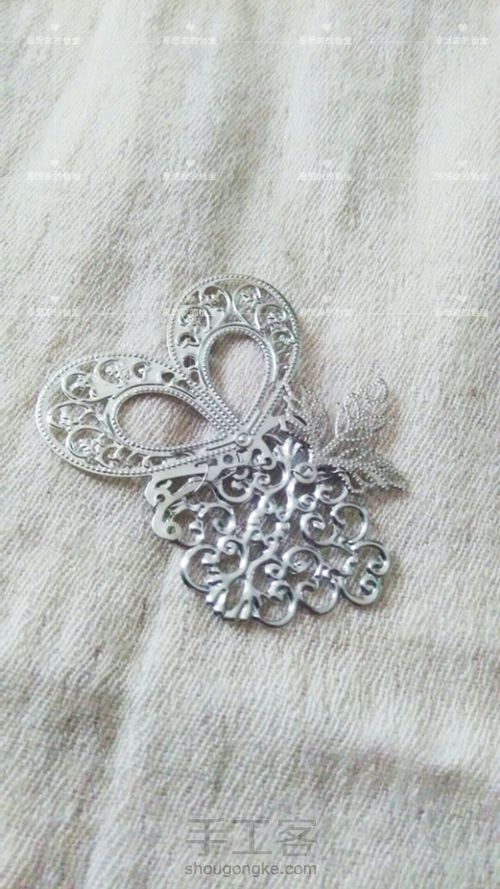 仿【蝶恋花叶】古风流苏步摇簪 第7步