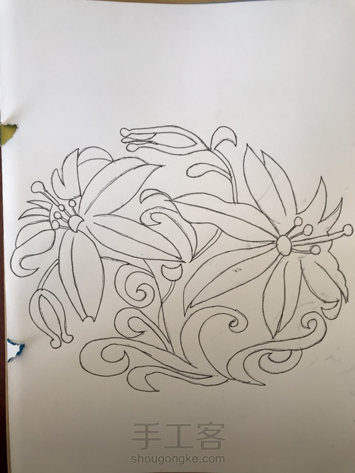 窗花 第1步