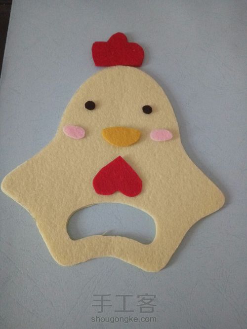 宝宝摇摇铃小鸡 第2步