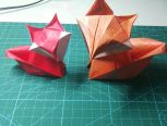 折纸小狐狸的教程——来自于折纸的白叔视频