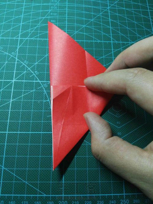 折纸小狐狸的教程——来自于折纸的白叔视频 第6步