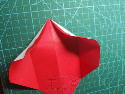 折纸小狐狸的教程——来自于折纸的白叔视频 第14步
