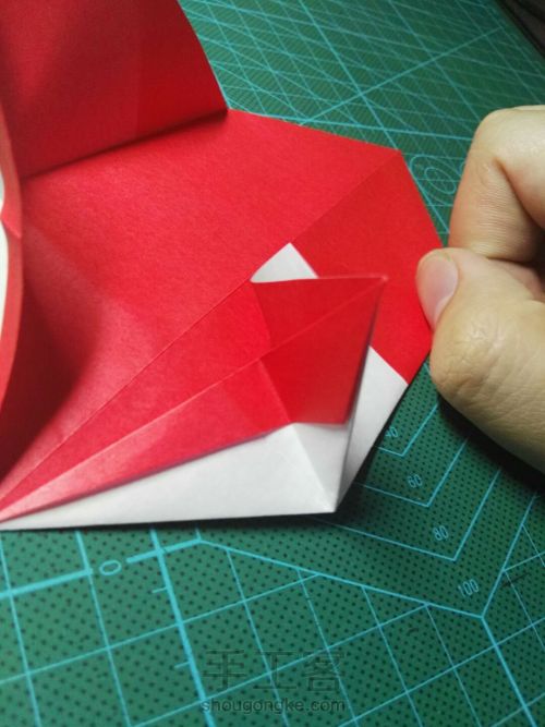 折纸小狐狸的教程——来自于折纸的白叔视频 第15步