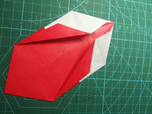 折纸小狐狸的教程——来自于折纸的白叔视频 第18步