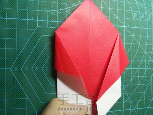 折纸小狐狸的教程——来自于折纸的白叔视频 第20步