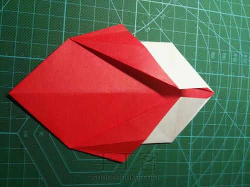 折纸小狐狸的教程——来自于折纸的白叔视频 第21步