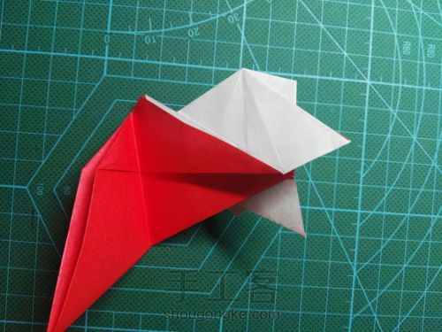 折纸小狐狸的教程——来自于折纸的白叔视频 第25步