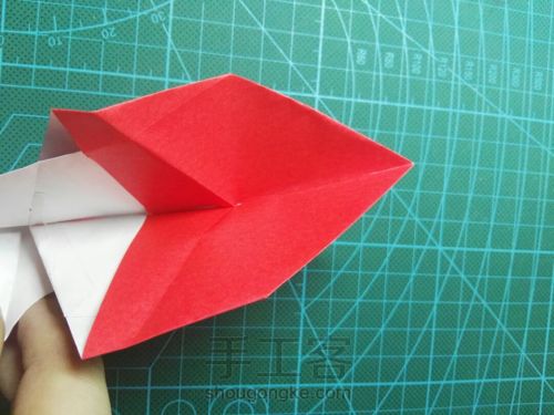 折纸小狐狸的教程——来自于折纸的白叔视频 第26步