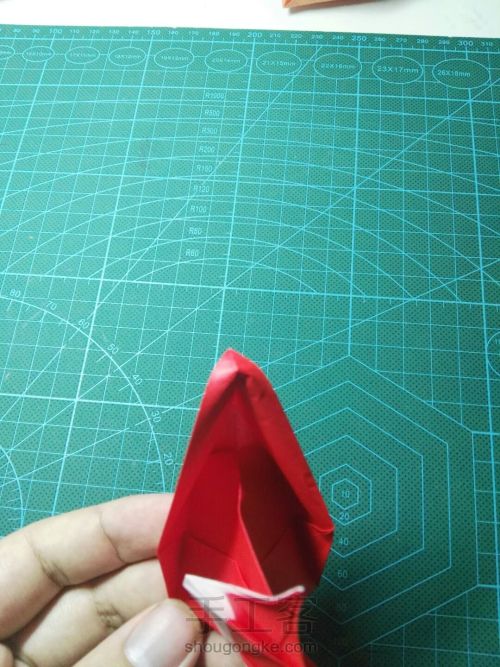 折纸小狐狸的教程——来自于折纸的白叔视频 第36步