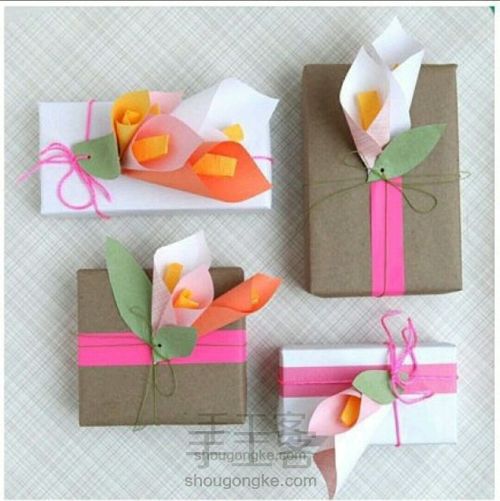 花朵礼物盒装饰(转) 第6步