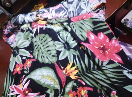 给宝宝的露肩小上衣~ 第7步