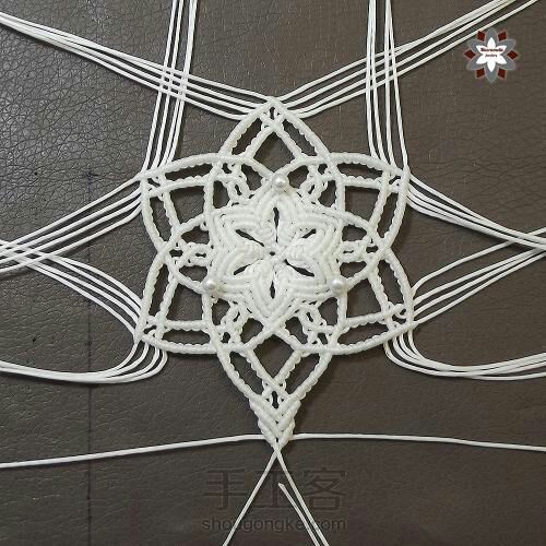 分享另一款雪花 第98步