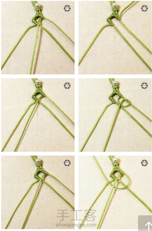 一个简单的小手链 第5步