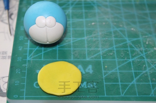 萌萌哒哆啦A梦手机支架 第6步