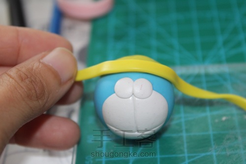 萌萌哒哆啦A梦手机支架 第9步