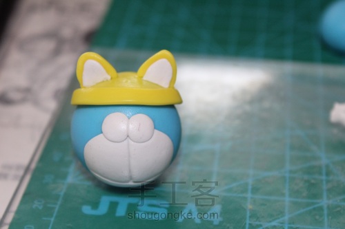 萌萌哒哆啦A梦手机支架 第11步