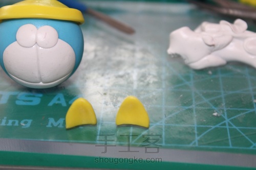 萌萌哒哆啦A梦手机支架 第10步