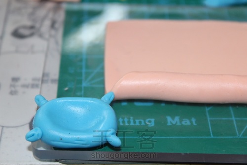 萌萌哒哆啦A梦手机支架 第17步