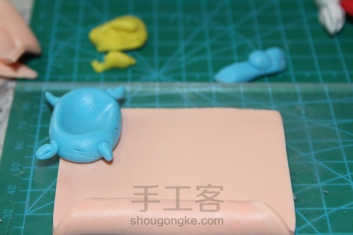 萌萌哒哆啦A梦手机支架 第18步