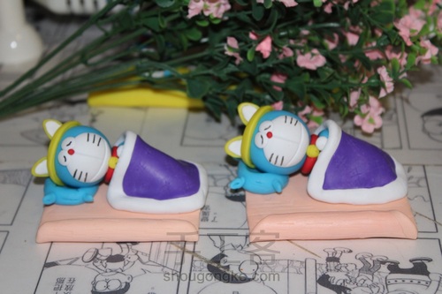 萌萌哒哆啦A梦手机支架 第27步