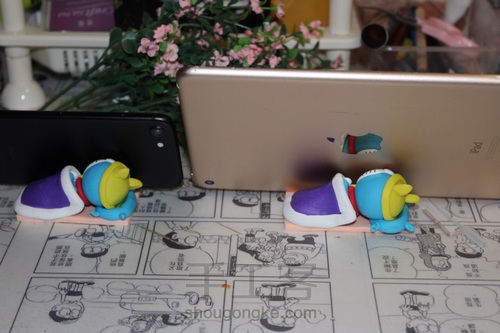 萌萌哒哆啦A梦手机支架 第31步