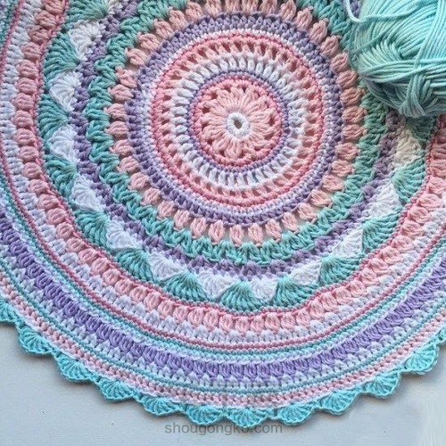 曼荼罗钩编图解（网络图片） 第5步