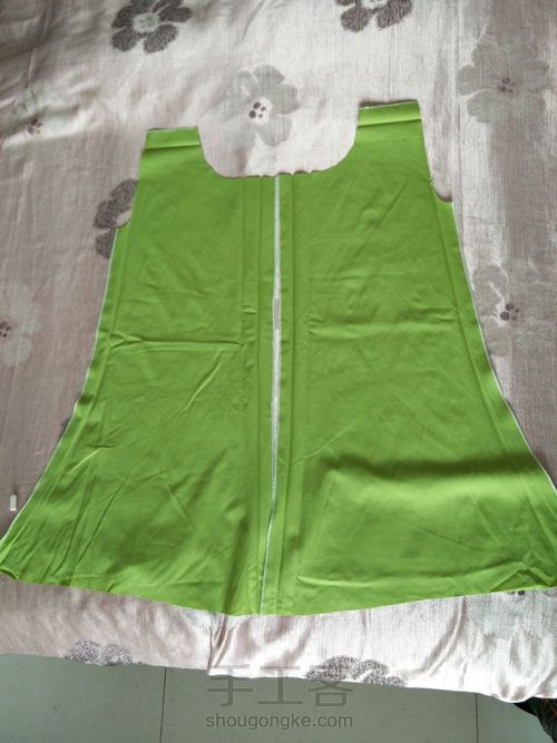 旧衣改造--长裤改背心裙 第6步