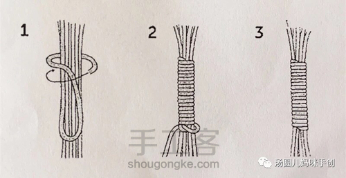 可爱🌈彩虹耳环 第3步