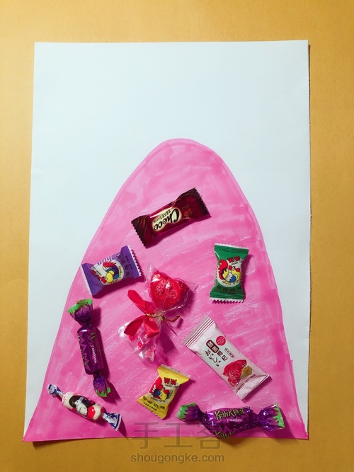 我的新年糖果袋，装饰画 第7步