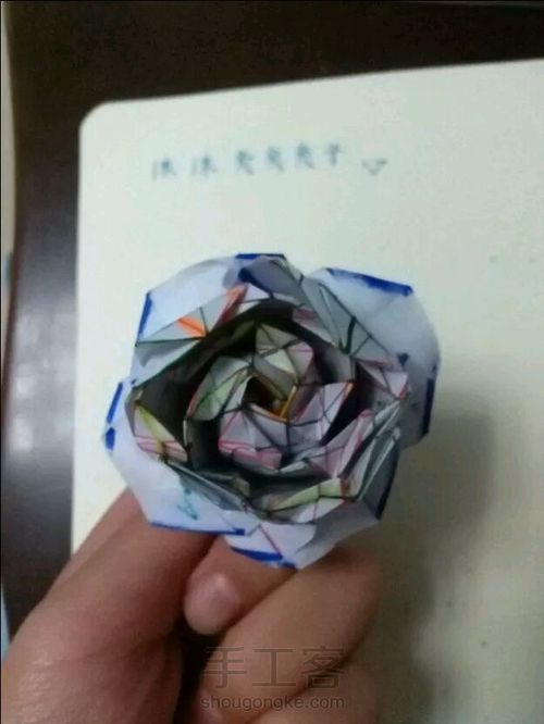 [转]②超精细纸杯玫瑰 第53步