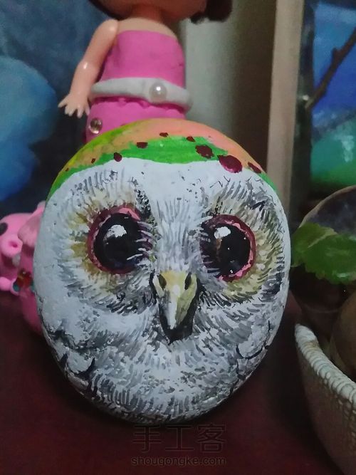 可爱鹅卵石 第5步