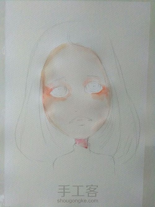 水彩卡通 第1步