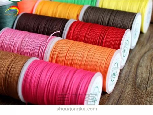 技术讨论_手工皮具手缝线颜色的选择 第8步