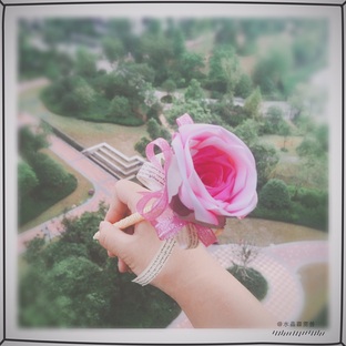 第12期发饰课「教师节特供」史上最细分解图 渐变玫瑰花笔
