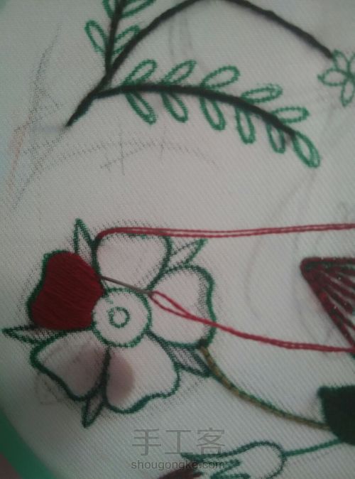 刺绣 第13步