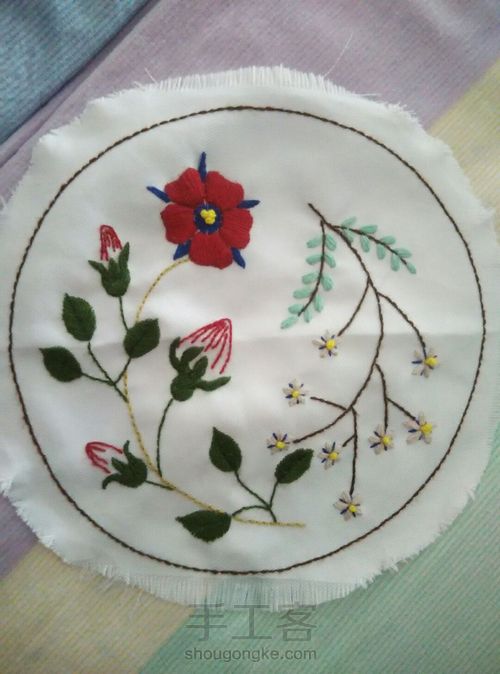 刺绣 第24步
