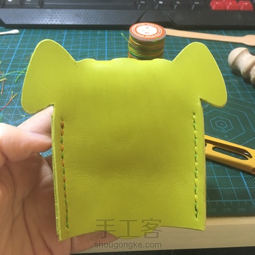 可爱钥匙包 第7步