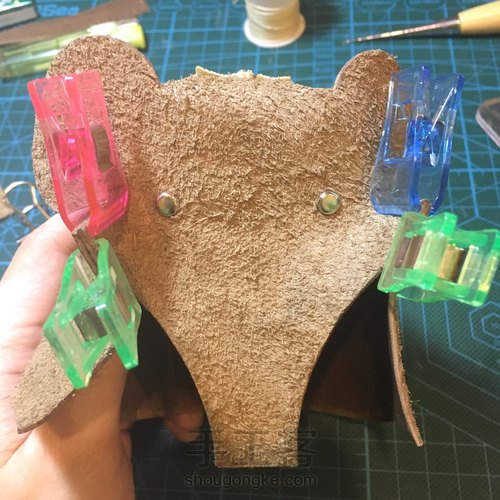 可爱宝宝大象小挎包 第9步